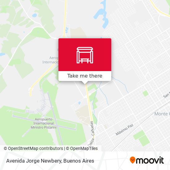 Avenida Jorge Newbery map