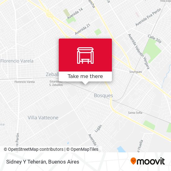 Sidney Y Teherán map
