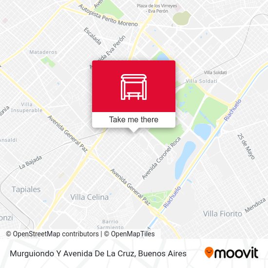 Murguiondo Y Avenida De La Cruz map