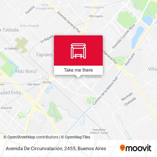 Avenida De Circunvalación, 2455 map