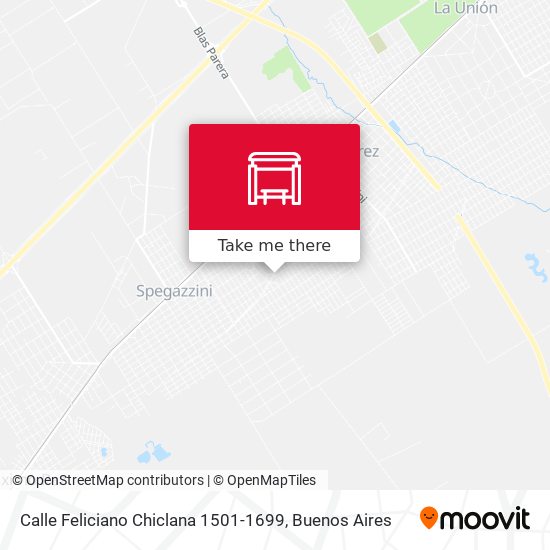 Mapa de Calle Feliciano Chiclana 1501-1699