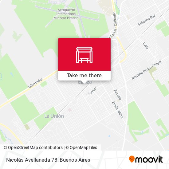Nicolás Avellaneda 78 map