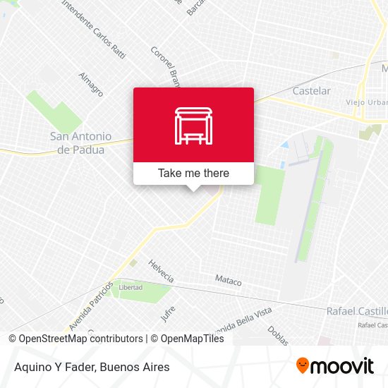 Aquino Y Fader map