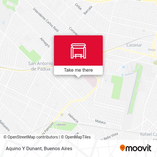 Aquino Y Dunant map