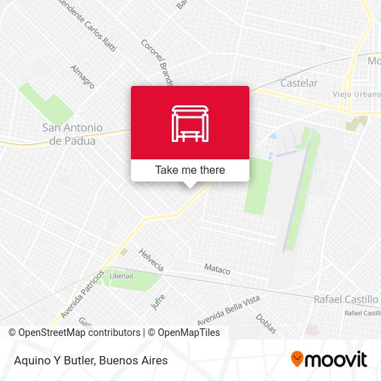 Aquino Y Butler map