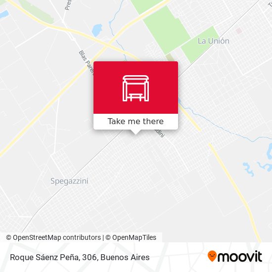 Roque Sáenz Peña, 306 map