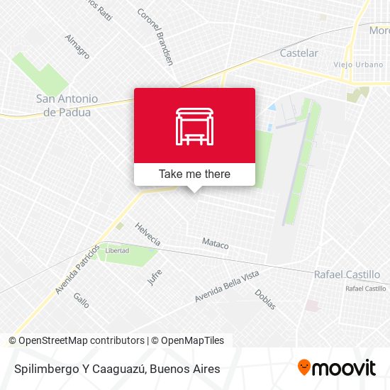 Spilimbergo Y Caaguazú map