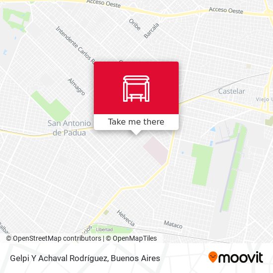Gelpi Y Achaval Rodríguez map