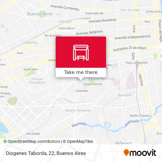 Diogenes Taborda, 22 map