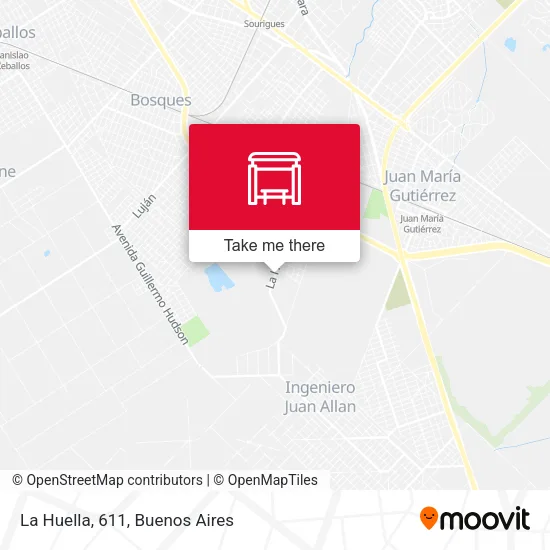 La Huella, 611 map
