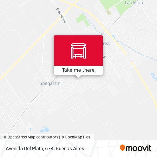 Avenida Del Plata, 674 map