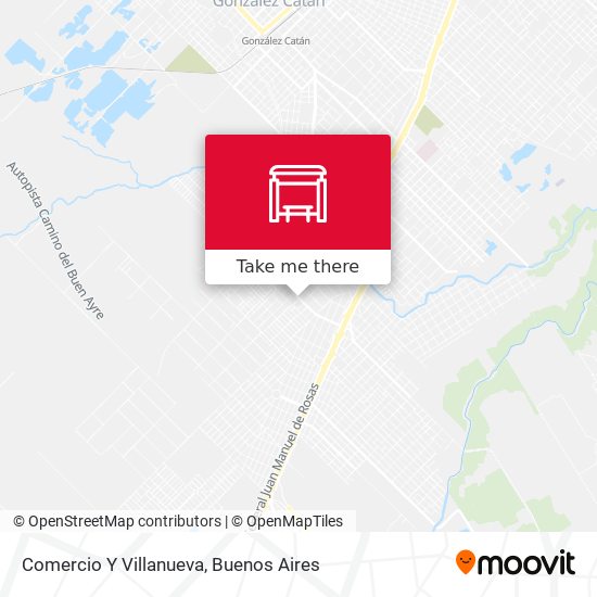 Mapa de Comercio Y Villanueva