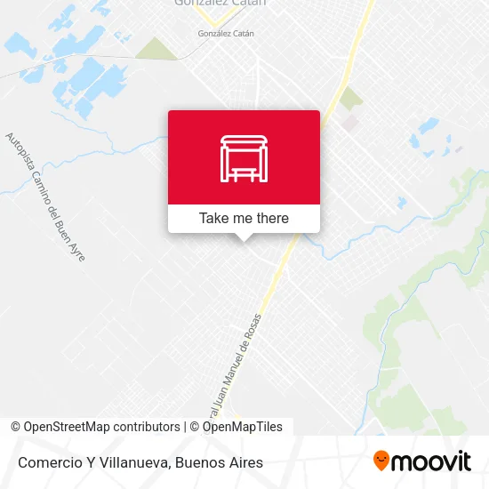 Comercio Y Villanueva map