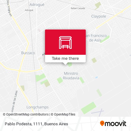 Pablo Podesta, 1111 map