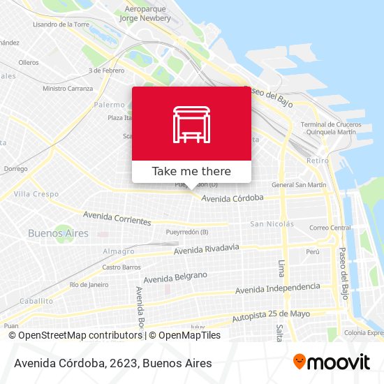 Avenida Córdoba, 2623 map