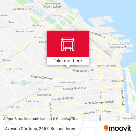 Avenida Córdoba, 2657 map