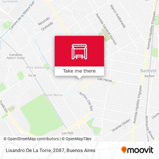 Lisandro De La Torre, 2087 map