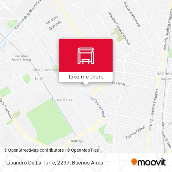 Lisandro De La Torre, 2297 map