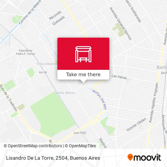 Lisandro De La Torre, 2504 map