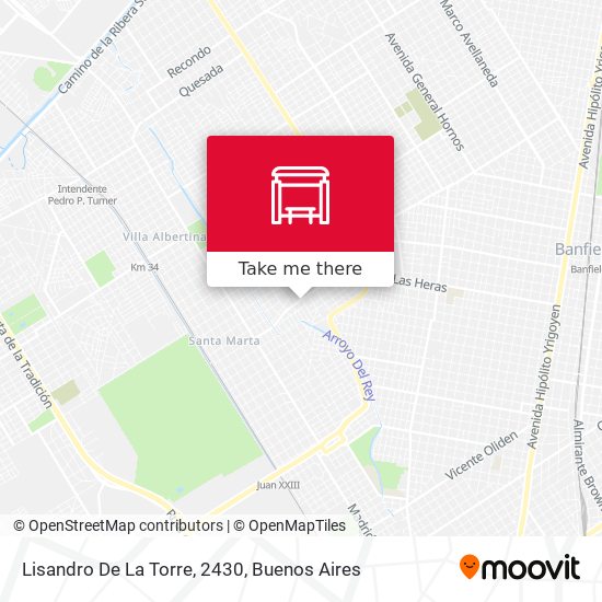 Lisandro De La Torre, 2430 map