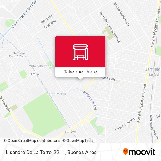 Lisandro De La Torre, 2211 map