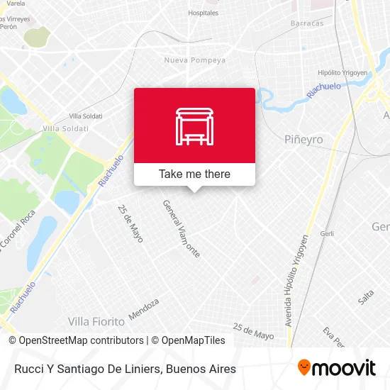 Rucci Y Santiago De Liniers map
