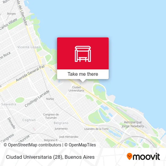 Ciudad Universitaria (28) map