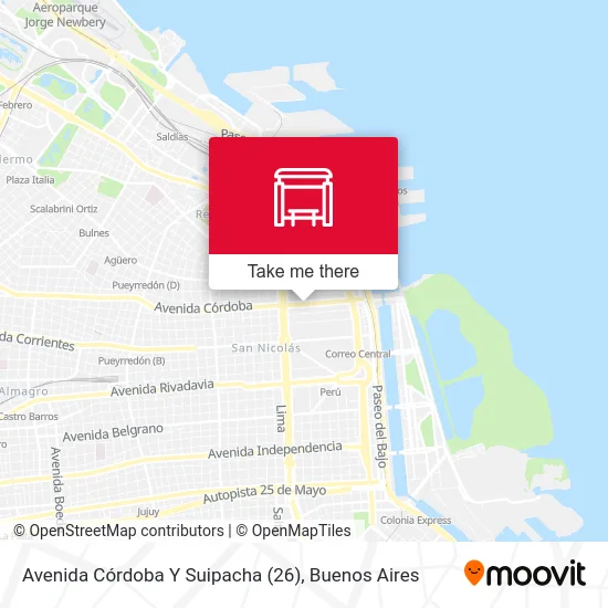 Mapa de Avenida Córdoba Y Suipacha (26)