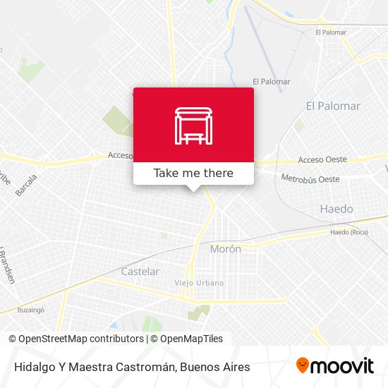 Hidalgo Y Maestra Castromán map