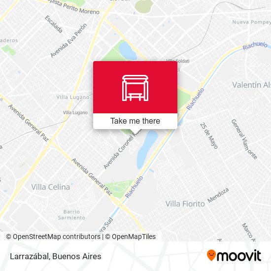 Mapa de Larrazábal