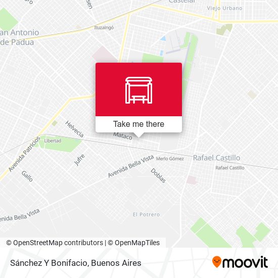 Sánchez Y Bonifacio map