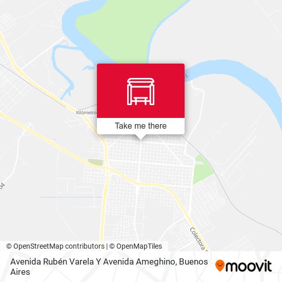 Avenida Rubén Varela Y Avenida Ameghino map