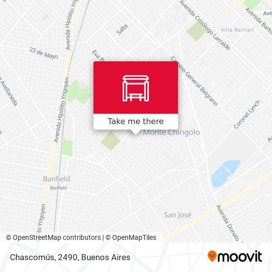Chascomús, 2490 map