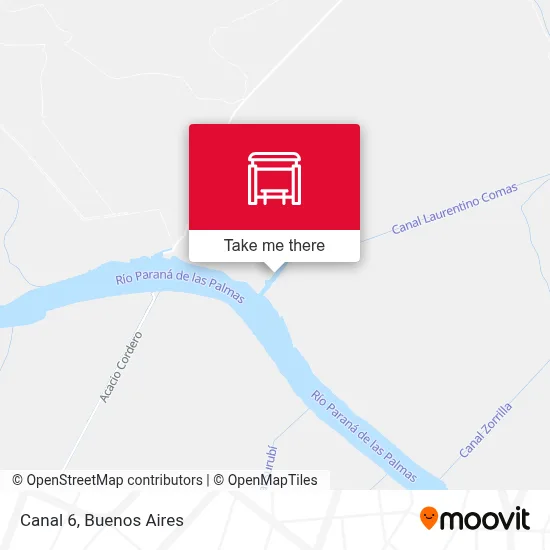 Canal 6 map