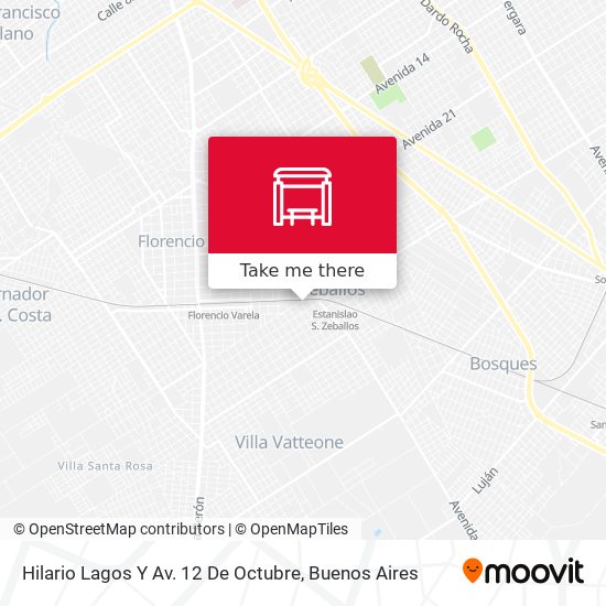 Hilario Lagos Y Av. 12 De Octubre map