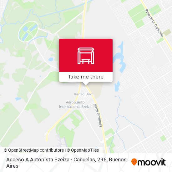 Acceso A Autopista Ezeiza - Cañuelas, 296 map