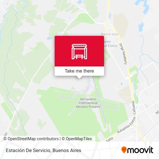 Mapa de Estación De Servicio