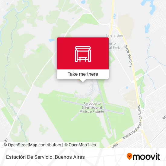 Estación De Servicio map