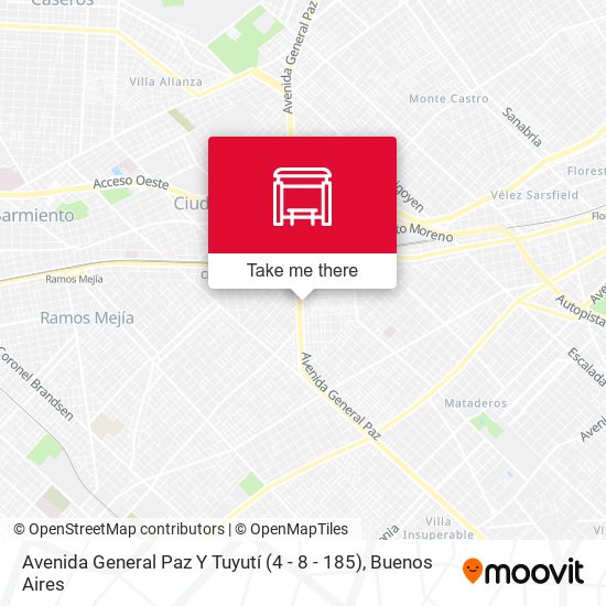 Avenida General Paz Y Tuyutí (4 - 8 - 185) map
