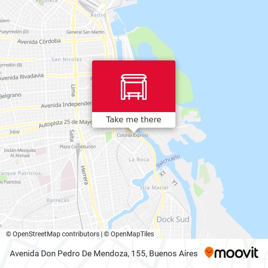 Avenida Don Pedro De Mendoza, 155 map