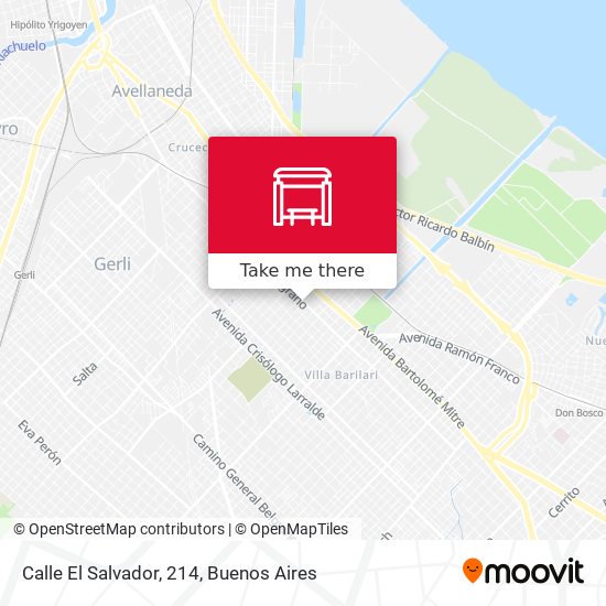 Calle El Salvador, 214 map
