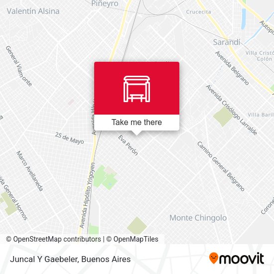 Mapa de Juncal Y Gaebeler