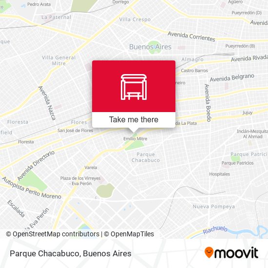 Mapa de Parque Chacabuco