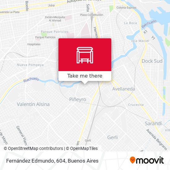 Fernández Edmundo, 604 map