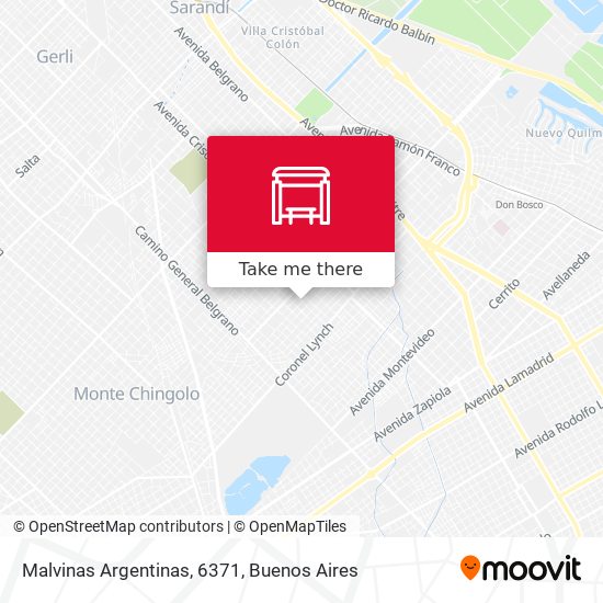 Malvinas Argentinas, 6371 map