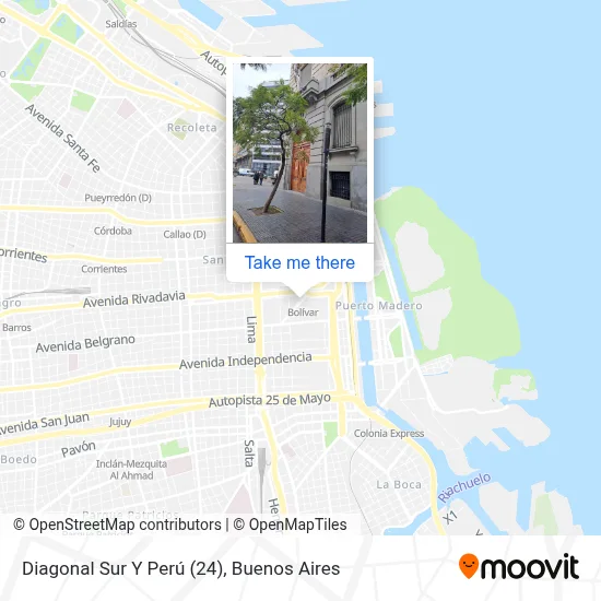 Diagonal Sur Y Perú (24) map