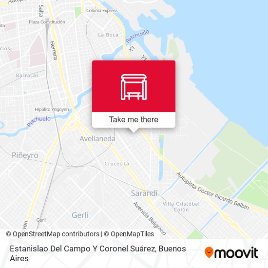 Estanislao Del Campo Y Coronel Suárez map