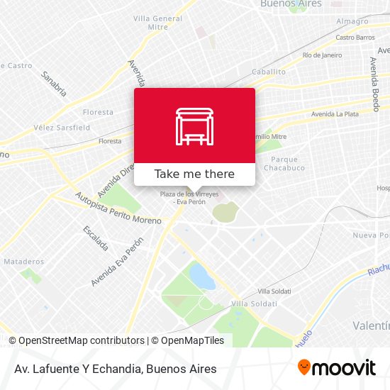 Av. Lafuente Y Echandia map