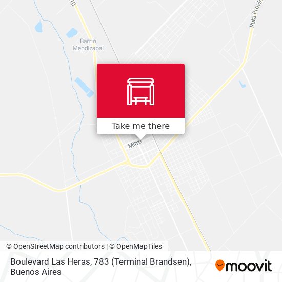 Mapa de Boulevard Las Heras, 783 (Terminal Brandsen)