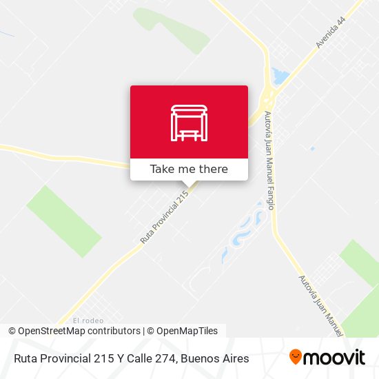 Ruta Provincial 215 Y Calle 274 map
